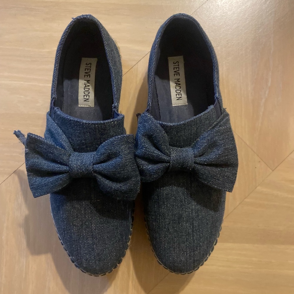Steve Madden Bow Platform Shoes